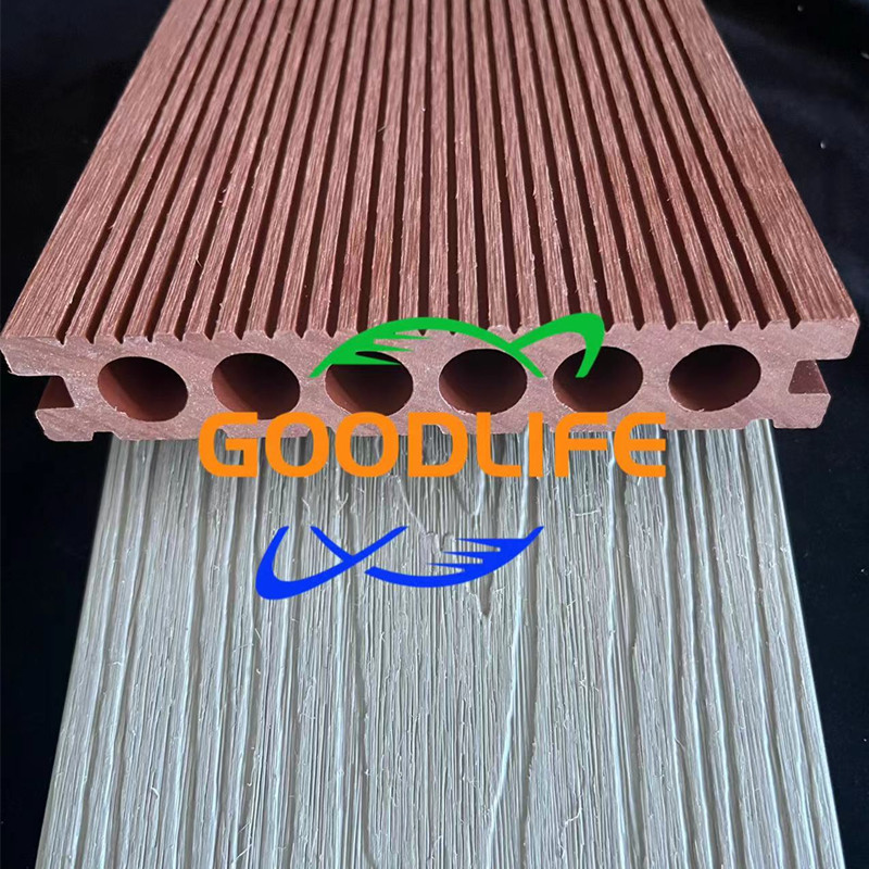 Outdoor WPC panel for floor