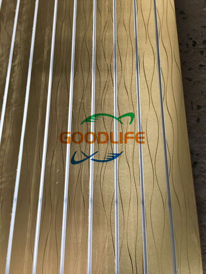 3D PVC faced mdf slot board,slatwall panel