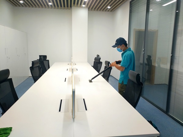未来渤海银行除甲醛施工案例