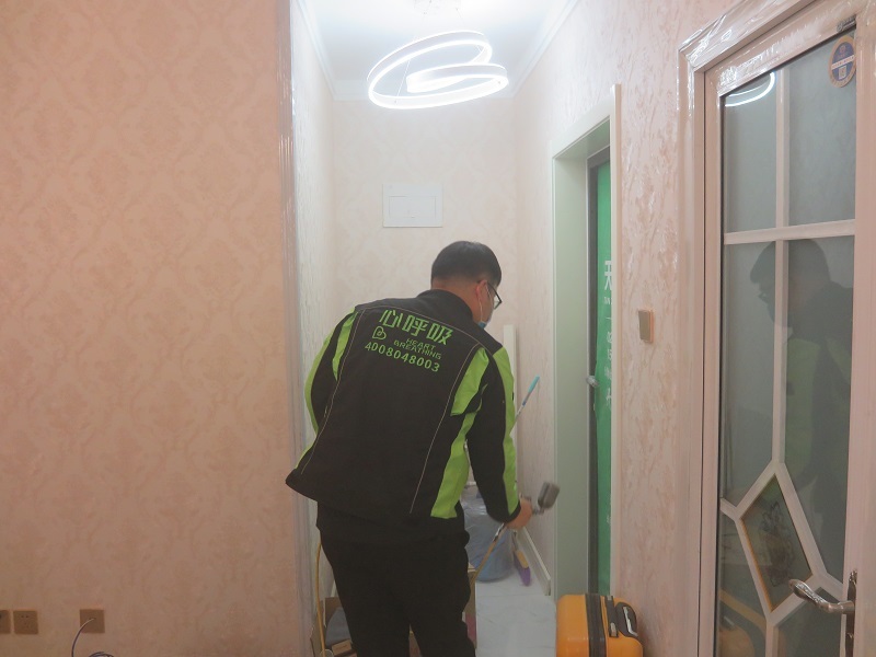 心呼吸除甲醛施工案例