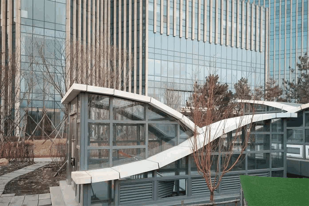 吉視傳媒信息樞紐中 心西塔樓裝飾工程