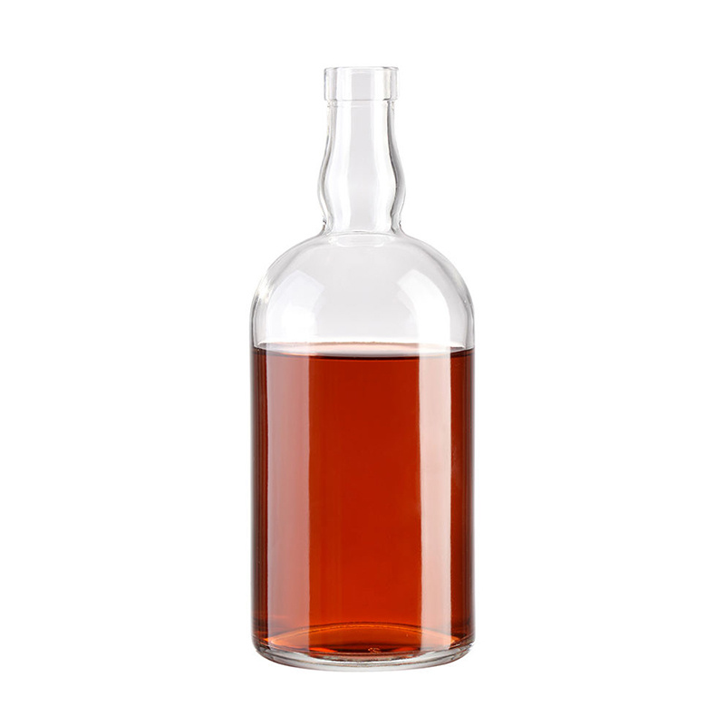 Hot Sale round Whisky Glass Bottle