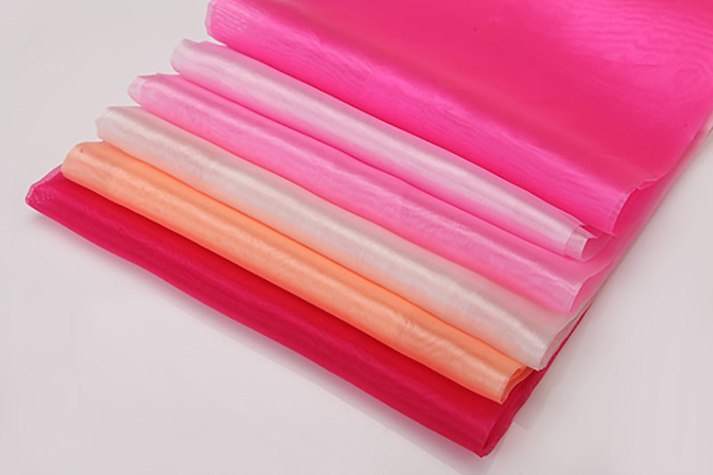 Plain organza