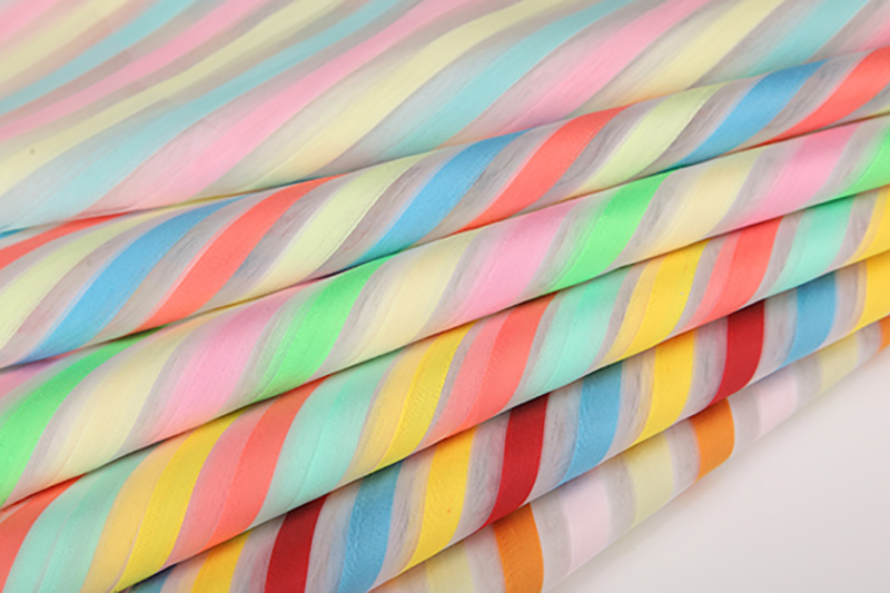 Stripe organza