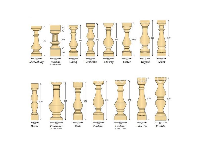 kinds of  custom design railings & balusters R-010