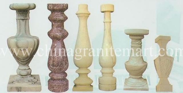 Natural onxy marble balusters & railings