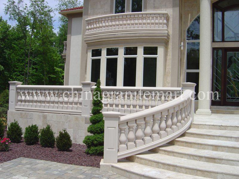 Natural White Marble Balusters