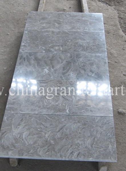 King Flower Grey Marble