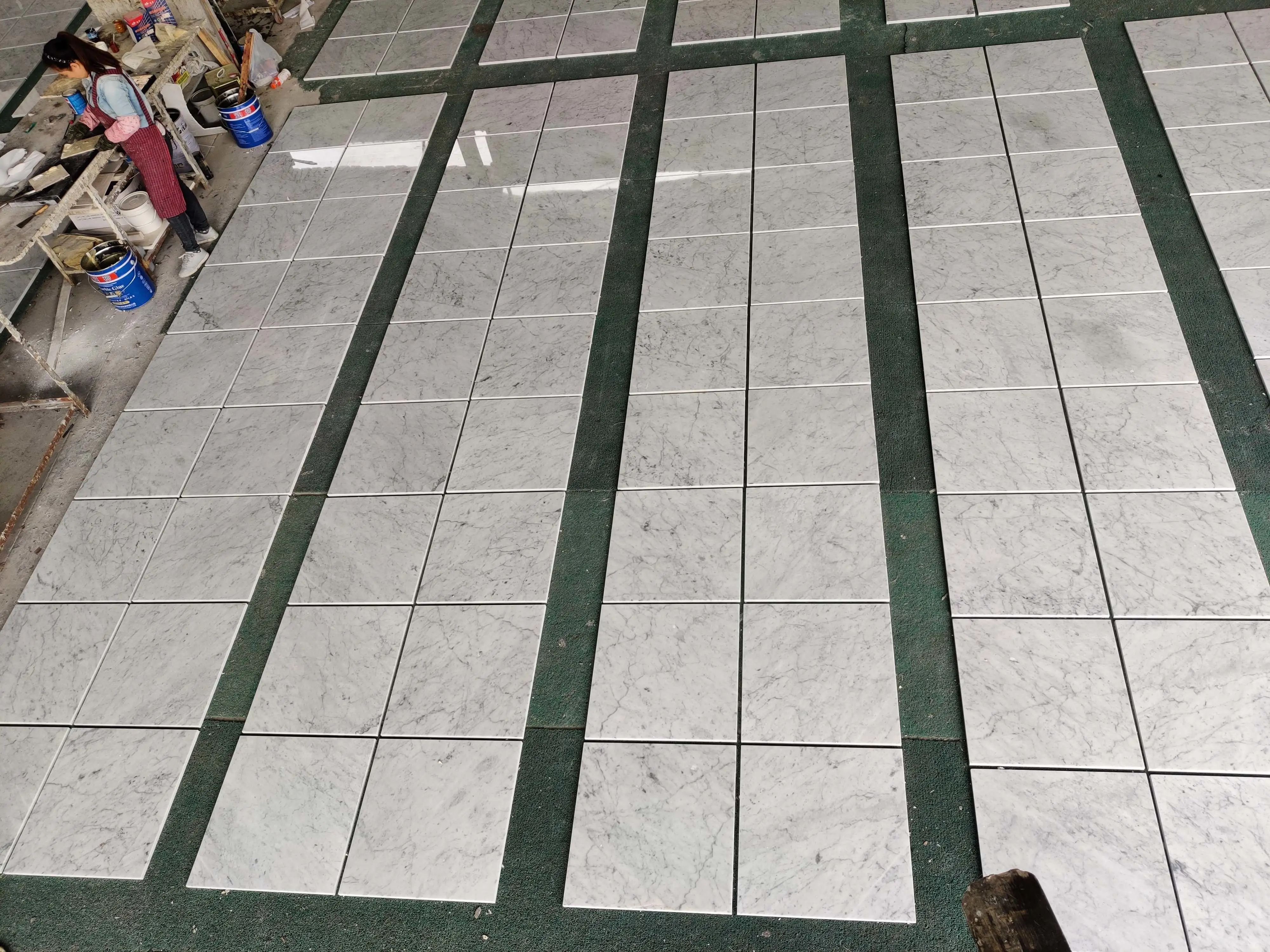 white marble wall tiles
