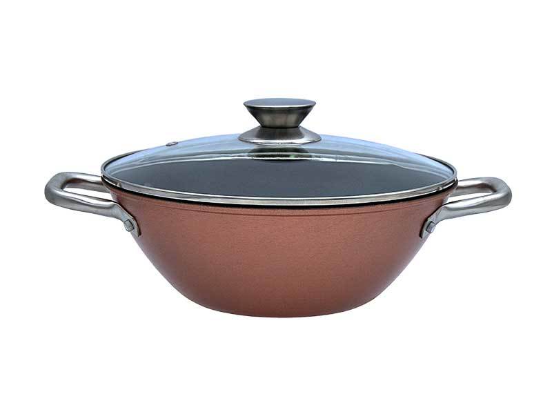 铸铁汤锅带盖炊具4.4升