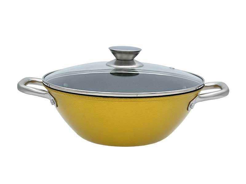 Cast iron Cookware Nonstick 4.6 Qt. Casserole With Cover