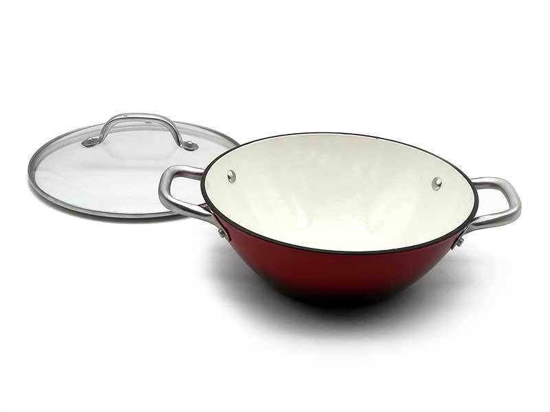 Enamel Cast iron Casserole for wife kitchen cookware