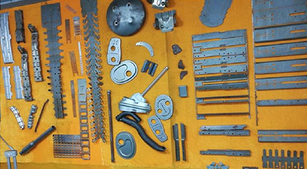 製品の展示