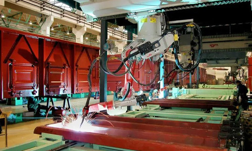Welding automation of electric welding robot welding technology