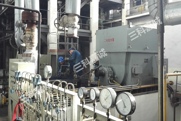 Ремонт насоса подачи воды HGC5 - 11 для тепловой установки 135MWJ в Сунгари, провинция Цзилинь