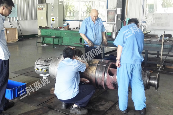 Overhaul of HPT300-330 BFP cartridge of 300MW unit of North United Power Huaneng Baotou No.3 power plant