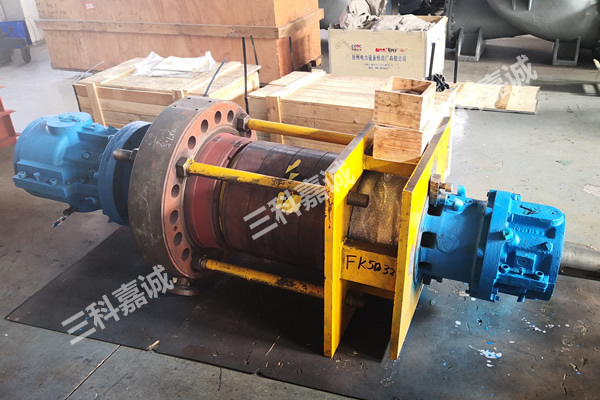 Overhaul of FK5D32 feed pump cartridge for 300MW unit of Hunan Datang Leiyang Power Plant