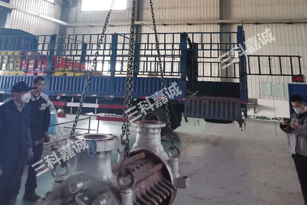 Overhaul of 100TSB pump cartridge for 300MW unit of Jilin Jichang Electric Power Co., LTD.