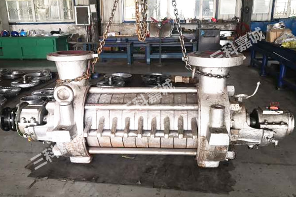吉林省四平熱電DG 270-140 C型給水ポンプの点検修理