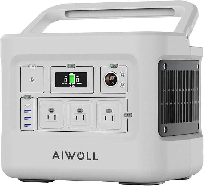 AW1000ポータブル電源 1024Wh　定格出力1000W