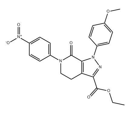 ethyl 1-(4-methoxyphenyl)-6-(4-nitrophenyl)-7-oxo-4,5,6,7-tetrahydro-1H-pyrazolo[3,4-c]pyridine-3-carboxylate