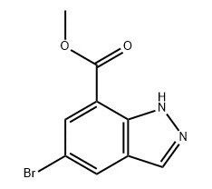 5-Bromo-1H-indazole-7-carboxylic acid methyl ester