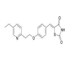 5-{[4-[2-(5-乙基-2-吡啶基)-乙氧基]苯基]亚甲基}-2,4-噻唑烷二酮