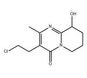 3-(2-氯乙基)-6,7,8,9-四氫-9-羥基-2-甲基-4H-吡啶并[1,2-a]嘧啶-4-酮