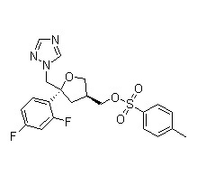 (5R-cis)-甲苯-4-磺酸5-(2,4-二氟苯基)-5-(1H-1,2,4-三氮唑-1-基)甲基四氫呋喃-3-基甲基酯