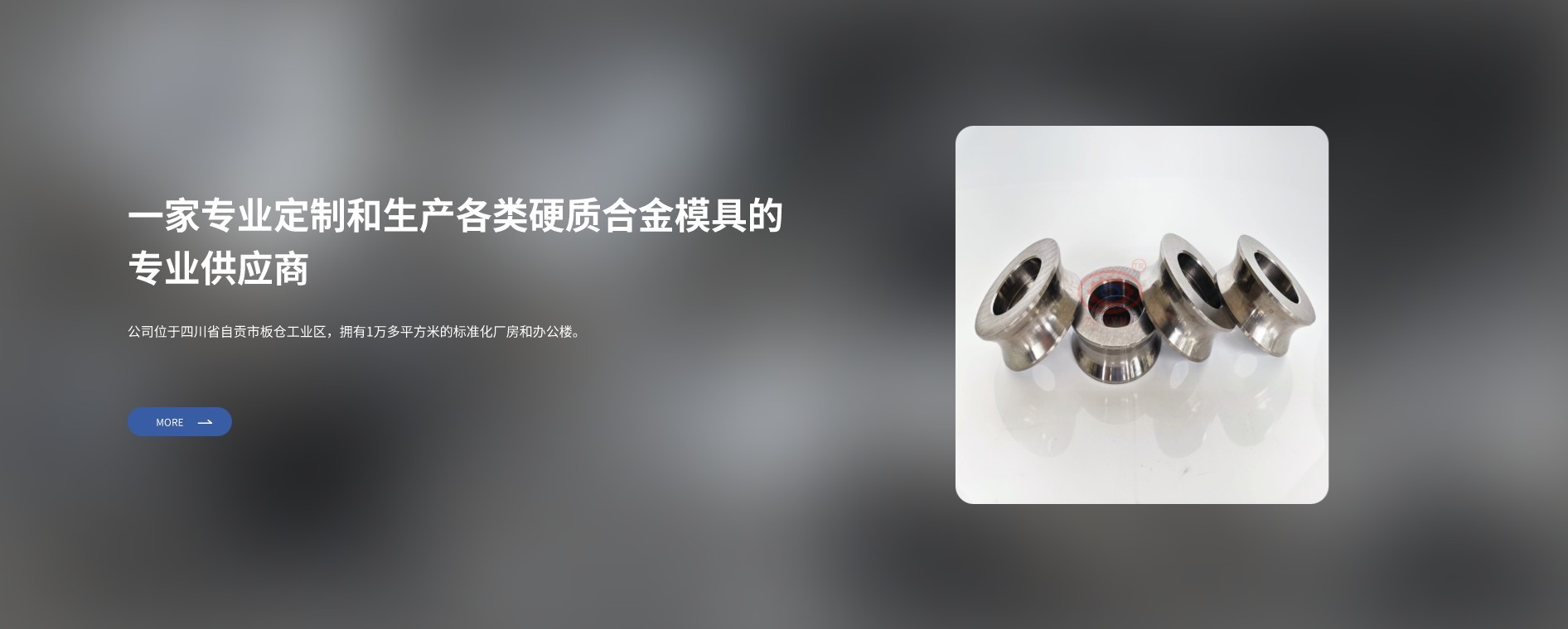 一家专业定制和生产各类硬质合金模具的专业供应商。