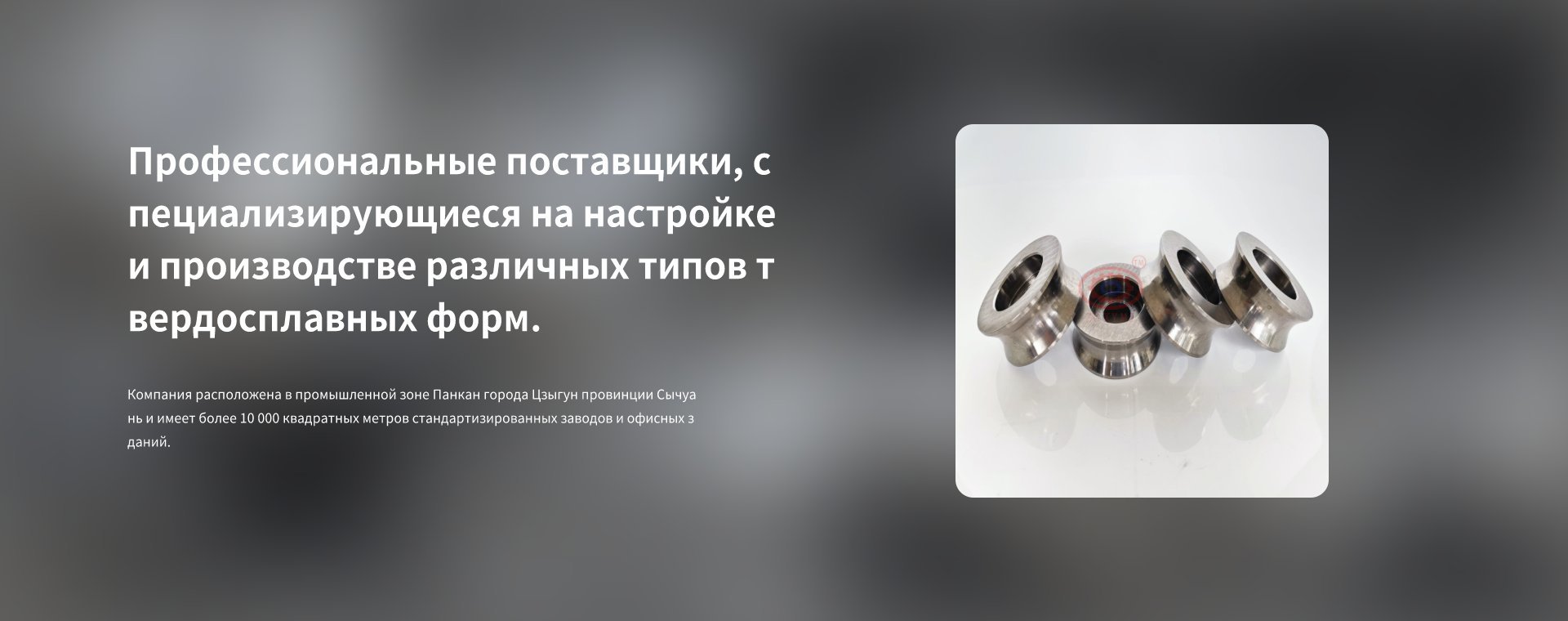 A professional supplier that specializes in customizing and producing various types of kentanium carbide molds.