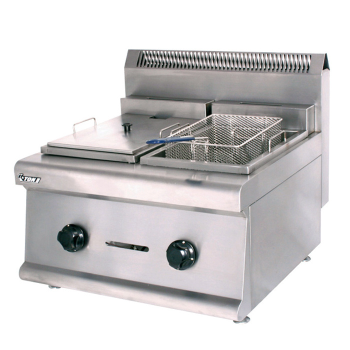 Gas fryer double