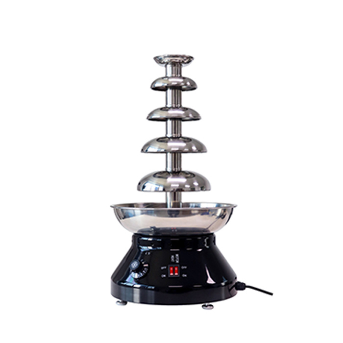 5 tiers chocolate fountain