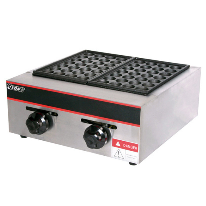 2-Head gas fish pellet grill