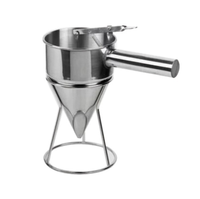 Stainless steel funnel