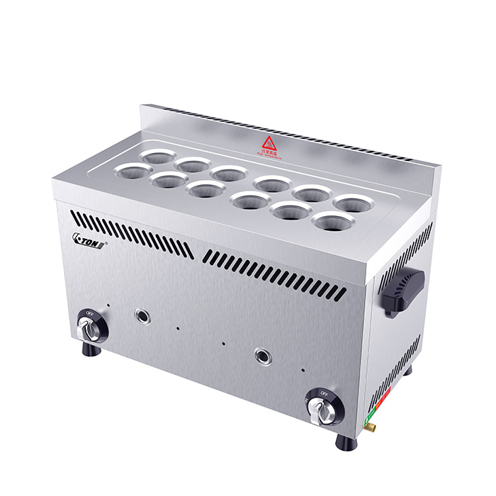 Gas egg sausage machine ( 12 Tubes)