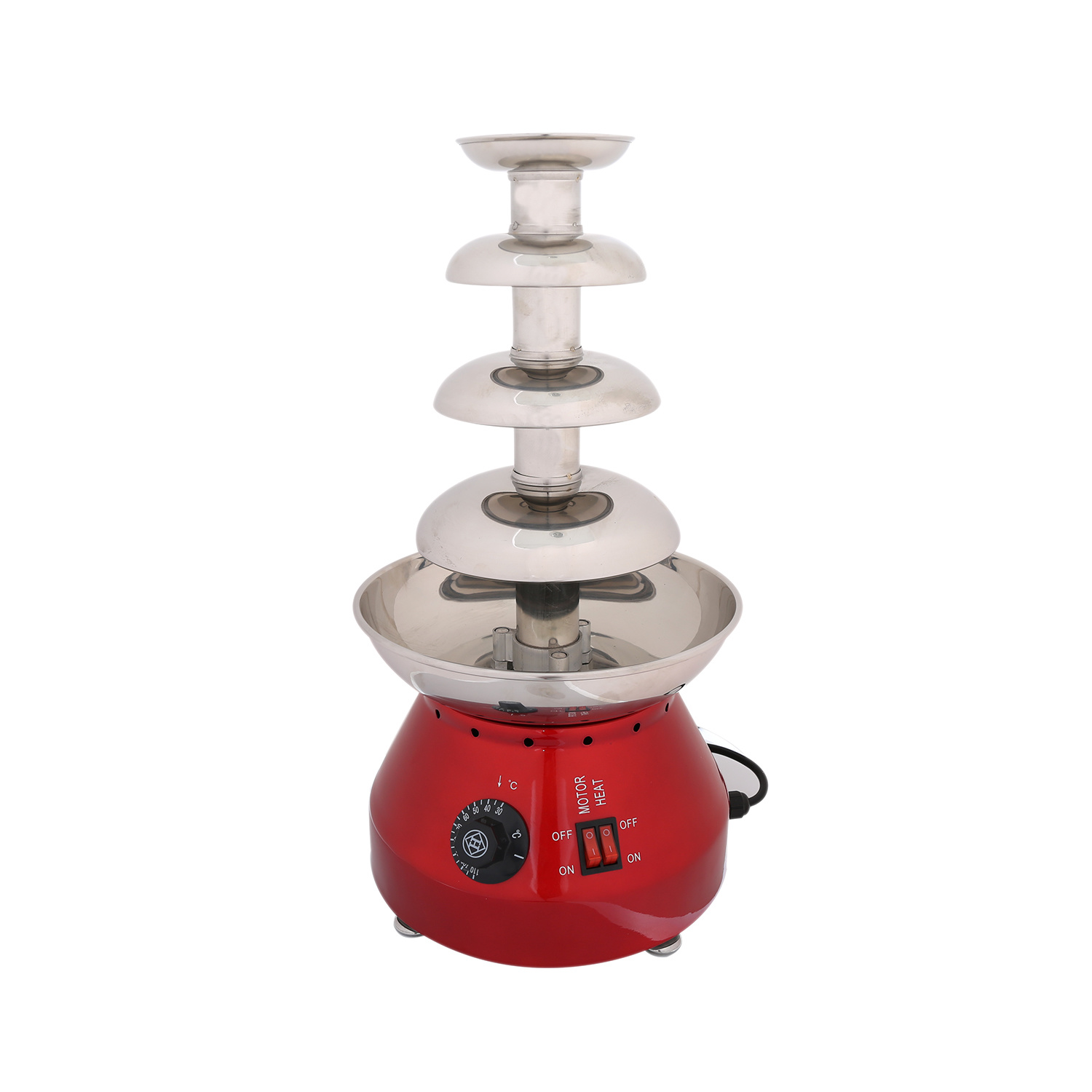 4 tier chocolate fountain