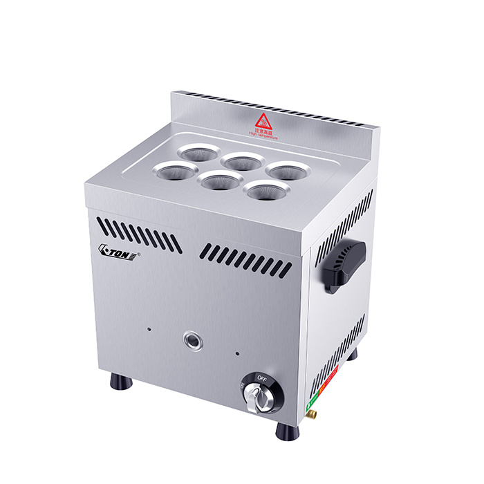 Gas egg sausage machine ( 6 Tubes)