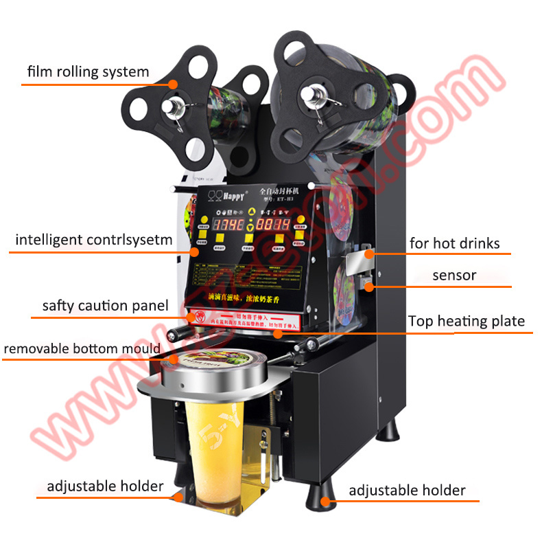 Cup happy fully auto sealing machine-ETON Import_Packing_Food