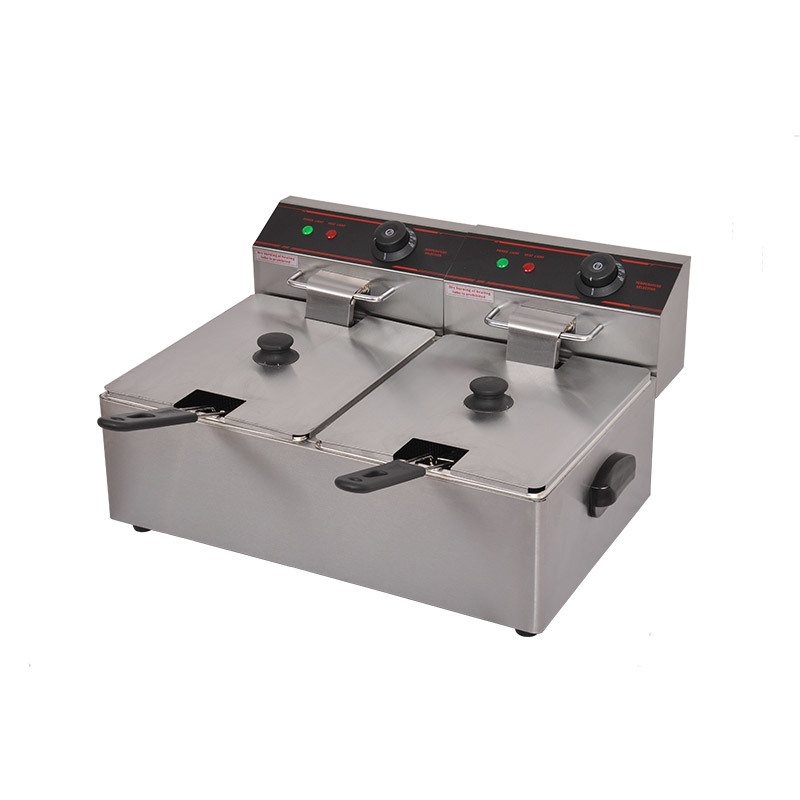 Electric Double Deep Fryer 8L×2