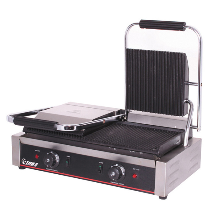 Parrilla de contacto eléctrica (con ranuras) CE