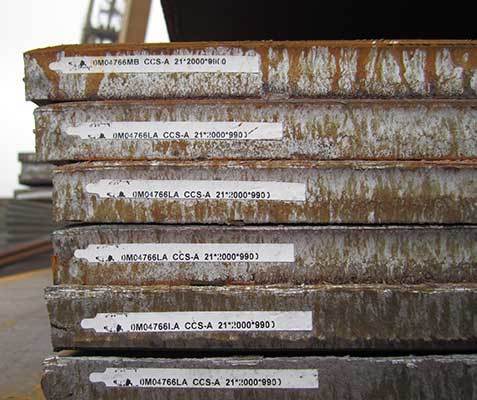 ASTM A131 Grade A/B Marine Steel plate