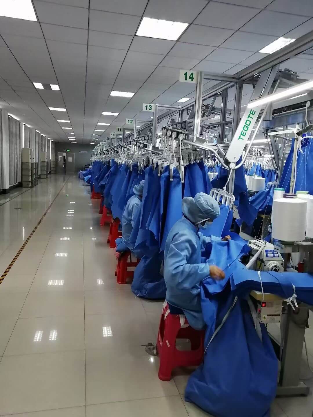 Surgical Gown Production 2