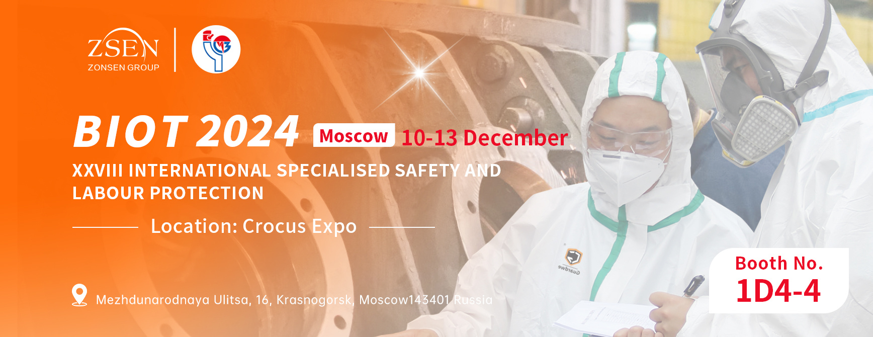 BIOT 2024——XXVIII INTERNATIONAL SPECIALISED EXHIBITION SAFETY AND LABOUR PROTECTION