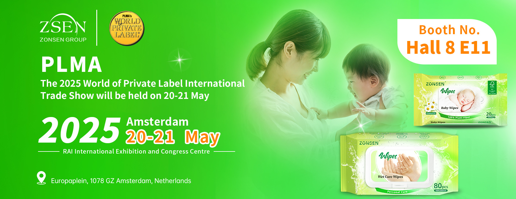 The 2025 World of Private LabelInternationalTrade Show will be held on 20-21 May