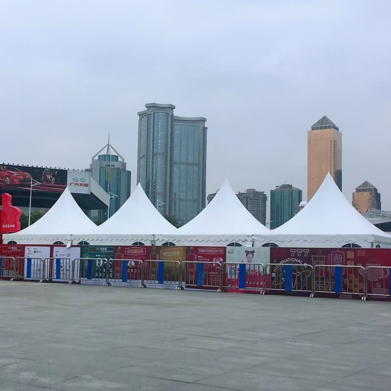 户外展销会帐篷可定制化尖顶铝合金帐篷