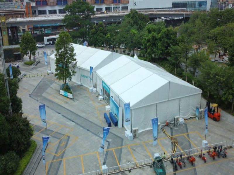 15x20m假日酒店大型活动户外PVC帐篷防水A型帐篷