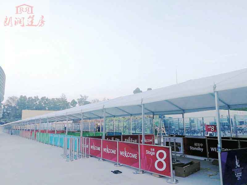 6m span aluminum tent