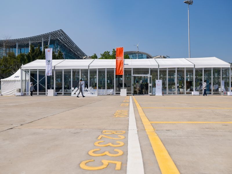 Outdoor Car Show Event Tent