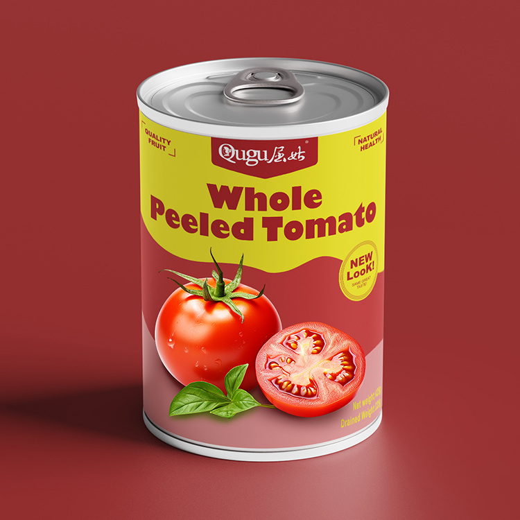Canned whole peeled tomato